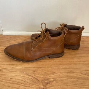 Boys Brown Leather Shoes